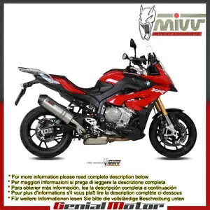 Mivv rC}t[ I[o `^ J[{ Lbv nC Bmw S 1000 Xr 2015 - 2018p Mivv Exhaust Muffler Oval Titanium Carbon Cap High for Bmw S 1000 Xr 2015 - 2018