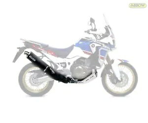 エキゾースト Arrow Maxi HONDA Africa Twin ADV Spo All DARK 2018 - 2019 Exhaust Arrow Maxi HONDA Africa Twin ADV Spo All DARK 2018 - 2019