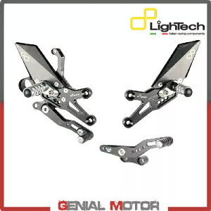 LIGHTECH �����\���A�Z�b�g �Œ�t�b�g�y�O�t�� �z���_ CBR 1000 RR 2008 - 2019 LIGHTECH Adjustable Rearsets with Fixed Footpeg Honda CBR 1000 RR 2008 - 2019 �y���s�A���i�z