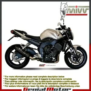 Mivv 排気マフラー Suono ブラックスチール ヤマハ Fz1 Fz1 Fazer 2006 - 2016用 Mivv Exhaust Muffler Suono Black Steel for Yamaha Fz1 Fz1 Fazer 2006 - 2016
