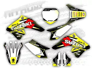 �X�Y�L DRZ 70 2008 - 2019 ���g�N���X �O���t�B�b�N �f�R���[�V���� �X�e�b�J�[ �Z�b�g NitroMX- Suzuki DRZ 70 2008 - 2019 Motocross Graphic Decor Sticker Set by NitroMX- �y���s�A���i�z