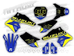 �X�Y�L DRZ 70 2008 - 2019 ���g�N���X �O���t�B�b�N �f�R���[�V���� �X�e�b�J�[ �Z�b�g NitroMX- Suzuki DRZ 70 2008 - 2019 Motocross Graphic Decor Sticker Set by NitroMX- �y���s�A���i�z