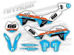 NitroMX �O���t�B�b�N�Z�b�g KTM SX SXF 125 250 450 2007 2008 2009 2010 ����- NitroMX Graphics Set for KTM SX SXF 125 250 450 2007 2008 2009 2010 Decor- �y���s�A���i�z