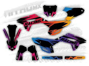 �O���t�B�b�N�Z�b�g�̓z���_ CRF 450 RX 450RX 2021 2022 2023 2024 �����X�e�b�J�[�ɓK�����܂��B Graphics Set Fits Honda CRF 450 RX 450RX 2021 2022 2023 2024 Decor Sticker-