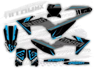 NitroMX グラフィックス KTM SX SXF SX-F XC XC-F 2023 2024 ステッカーモトクロス装飾- NitroMX Graphics for KTM SX SXF SX-F XC XC-F 2023 2024 Sticker Motocross Decor-