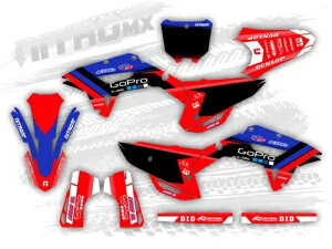 �O���t�B�b�N�Z�b�g�̓z���_ CRF 450 RX 450RX 2021 2022 2023 2024 �����X�e�b�J�[�ɓK�����܂��B Graphics Set Fits Honda CRF 450 RX 450RX 2021 2022 2023 2024 Decor Sticker-