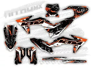 NitroMX �O���t�B�b�N�X KTM SX SXF SX-F XC XC-F 2023 2024 �X�e�b�J�[���g�N���X����- NitroMX Graphics for KTM SX SXF SX-F XC XC-F 2023 2024 Sticker Motocross Decor- �y���s�A���i�z