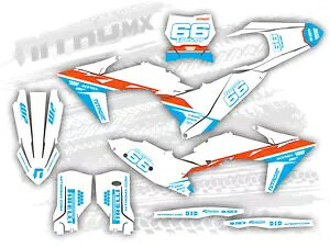 NitroMX �O���t�B�b�N�X KTM SX SXF SX-F XC XC-F 2023 2024 �X�e�b�J�[���g�N���X����- NitroMX Graphics for KTM SX SXF SX-F XC XC-F 2023 2024 Sticker Motocross Decor- �y���s�A���i�z