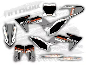 NitroMX �O���t�B�b�N�X KTM SX SXF SX-F XC XC-F 2023 2024 �X�e�b�J�[���g�N���X����- NitroMX Graphics for KTM SX SXF SX-F XC XC-F 2023 2024 Sticker Motocross Decor- �y���s�A���i�z