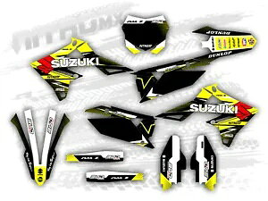�X�Y�L RMZ 250 2019 2020 2021 2022 ���g�N���X�O���t�B�b�N�Z�b�g���� NitroMX- SUZUKI RMZ 250 2019 2020 2021 2022 Motocross Graphic Set Decor by NitroMX- �y���s�A���i�z