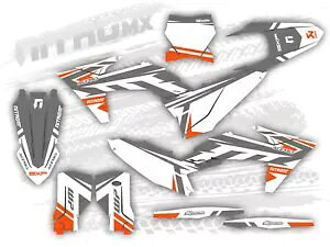 NitroMX �O���t�B�b�N�X KTM SX SXF SX-F XC XC-F 2023 2024 �X�e�b�J�[���g�N���X����- NitroMX Graphics for KTM SX SXF SX-F XC XC-F 2023 2024 Sticker Motocross Decor- �y���s�A���i�z