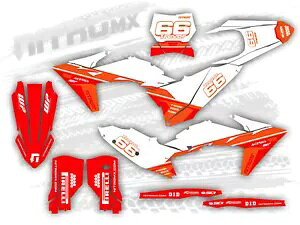 NitroMX OtBbNX KTM SX SXF SX-F XC XC-F 2023 2024 XebJ[gNX- NitroMX Graphics for KTM SX SXF SX-F XC XC-F 2023 2024 Sticker Motocross Decor-