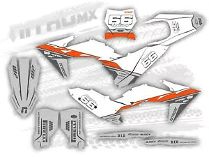 NitroMX �O���t�B�b�N�X KTM SX SXF SX-F XC XC-F 2023 2024 �X�e�b�J�[���g�N���X����- NitroMX Graphics for KTM SX SXF SX-F XC XC-F 2023 2024 Sticker Motocross Decor- �y���s�A���i�z