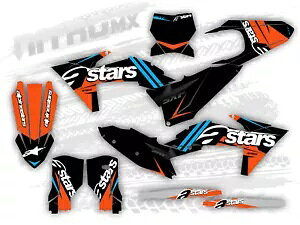 NitroMX �O���t�B�b�N�X KTM SX SXF SX-F XC XC-F 2023 2024 �X�e�b�J�[���g�N���X����- NitroMX Graphics for KTM SX SXF SX-F XC XC-F 2023 2024 Sticker Motocross Decor- �y���s�A���i�z