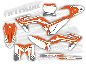 NitroMX �O���t�B�b�N�X KTM SX SXF SX-F XC XC-F 2023 2024 �X�e�b�J�[���g�N���X����- NitroMX Graphics for KTM SX SXF SX-F XC XC-F 2023 2024 Sticker Motocross Decor- �y���s�A���i�z
