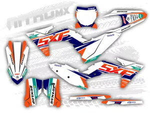 NitroMX �O���t�B�b�N�X KTM SX SXF SX-F XC XC-F 2023 2024 �X�e�b�J�[���g�N���X����- NitroMX Graphics for KTM SX SXF SX-F XC XC-F 2023 2024 Sticker Motocross Decor- �y���s�A���i�z