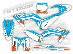 NitroMX �O���t�B�b�N�X KTM SX SXF SX-F XC XC-F 2023 2024 �X�e�b�J�[���g�N���X����- NitroMX Graphics for KTM SX SXF SX-F XC XC-F 2023 2024 Sticker Motocross Decor- �y���s�A���i�z