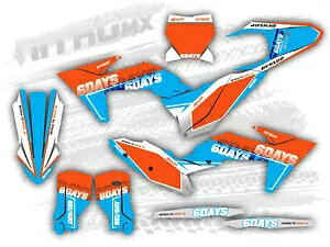 NitroMX �O���t�B�b�N�X KTM SX SXF SX-F XC XC-F 2023 2024 �X�e�b�J�[���g�N���X����- NitroMX Graphics for KTM SX SXF SX-F XC XC-F 2023 2024 Sticker Motocross Decor- �y���s�A���i�z