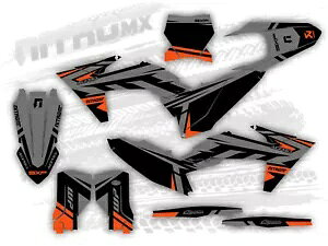 NitroMX �O���t�B�b�N�X KTM SX SXF SX-F XC XC-F 2023 2024 �X�e�b�J�[���g�N���X����- NitroMX Graphics for KTM SX SXF SX-F XC XC-F 2023 2024 Sticker Motocross Decor- �y���s�A���i�z