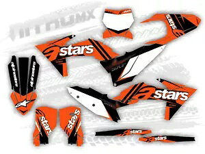NitroMX OtBbNX KTM SX SXF SX-F XC XC-F 2023 2024 XebJ[gNX- NitroMX Graphics for KTM SX SXF SX-F XC XC-F 2023 2024 Sticker Motocross Decor-