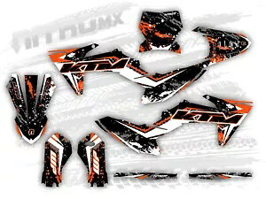 KTM SX 50 SX50 2024 �����X�e�b�J�[�Ƀ}�b�`����O���t�B�b�N - Graphics Matching KTM SX 50 SX50 2024 Decor Sticker-