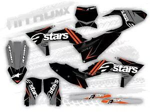 NitroMX �O���t�B�b�N�X KTM SX SXF SX-F XC XC-F 2023 2024 �X�e�b�J�[���g�N���X����- NitroMX Graphics for KTM SX SXF SX-F XC XC-F 2023 2024 Sticker Motocross Decor- �y���s�A���i�z