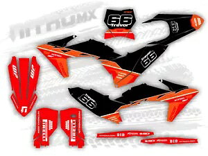 NitroMX �O���t�B�b�N�X KTM SX SXF SX-F XC XC-F 2023 2024 �X�e�b�J�[���g�N���X����- NitroMX Graphics for KTM SX SXF SX-F XC XC-F 2023 2024 Sticker Motocross Decor- �y���s�A���i�z