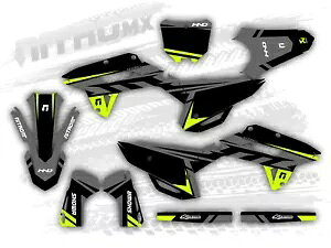 �O���t�B�b�N�Z�b�g�̓z���_ CRF 450 RX 450RX 2021 2022 2023 2024 FLUO/NEON �����ɓK�����܂��B Graphics Set Fits Honda CRF 450 RX 450RX 2021 2022 2023 2024 FLUO/NEON Decor-