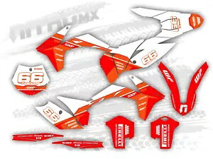NitroMX �O���t�B�b�N�Z�b�g KTM SX SXF 125 250 350 450 2011 2012 �����X�e�b�J�[- NitroMX Graphics Set for KTM SX SXF 125 250 350 450 2011 2012 Decor Sticker- �y���s�A���i�z