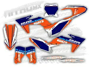 NitroMX �O���t�B�b�N�X KTM SX SXF SX-F XC XC-F 2023 2024 �X�e�b�J�[���g�N���X����- NitroMX Graphics for KTM SX SXF SX-F XC XC-F 2023 2024 Sticker Motocross Decor- �y���s�A���i�z