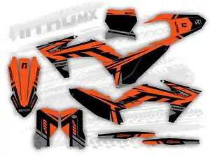 NitroMX �O���t�B�b�N�X KTM SX SXF SX-F XC XC-F 2023 2024 �X�e�b�J�[���g�N���X����- NitroMX Graphics for KTM SX SXF SX-F XC XC-F 2023 2024 Sticker Motocross Decor- �y���s�A���i�z
