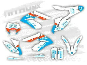 NitroMX OtBbNX KTM t[Ch 250 350 E-XC 2012 2013 2014 2015 2016 2017 - NitroMX Graphics for KTM Freeride 250 350 E-XC 2012 2013 2014 2015 2016 2017 Decor-