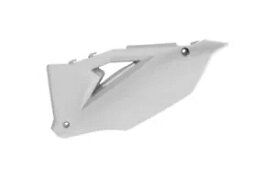 Polisport サイドパネル ホワイト Kawasaki KX450 4 ストローク/KX450X 4 ストローク用 Polisport Side Panels White for Kawasaki KX450 4-Stroke/KX450X 4-Stroke