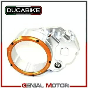 �J�[�^�[ �N���b�` �o�X �I�C�� �g�����X�y�A�����g �V���o�[�S�[���h Ducabike Ducati DIAVEL 2011 - 2019 Carter Clutch bath oil Transparent SilverGold Ducabike Ducati DIAVEL 2011 - 2019 �y���s�A���i�z