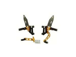 Sp \ȃtbgXg VXe Sche S[h Ducabike Ducati 999 2002 - 2006 DB9- Sp adjustable footrest systems Sche Gold Ducabike Ducati 999 2002 - 2006 DB9-