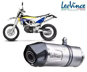 }t[ Leovince LV ONE EVO INOX F HUSQVARNA 701 SUPERMOTO 2017 - 2020 Exhaust Leovince LV ONE EVO INOX approved HUSQVARNA 701 SUPERMOTO 2017 - 2020