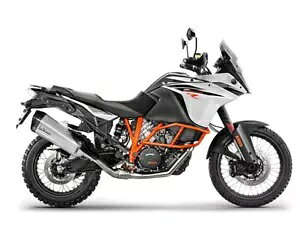 GL][Xg}t[ IBX Lv-12 XeX KTM 1090 Ahx`[ 2017 - 2019 Exhaust Muffler Leovince Lv-12 Stainless Steel Ktm 1090 Adventure 2017 - 2019
