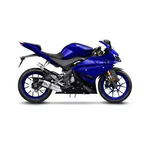 Rv[gGL][Xg Kat VXe Leovince Lv One E X`[ Yamaha Yzf R 125 2017 - 2018 Complete Exhaust Kat System Leovince Lv One E Steel Yamaha Yzf R 125 2017 - 2018
