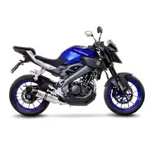 Rv[gGL][Xg Kat VXe Leovince Lv One Evo Steel Yamaha Mt 125 2017 - 2019 Complete Exhaust Kat System Leovince Lv One Evo Steel Yamaha Mt 125 2017 - 2019
