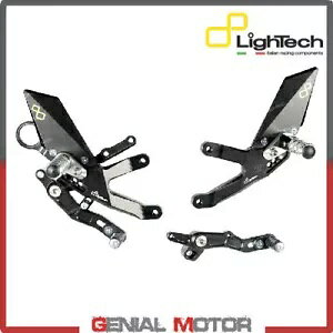 LIGHTECH \ȃAZbg ܂肽݃tbgyOt BMW HP4 2015 - 2018 LIGHTECH Adjustable Rearsets with Fold Up Footpeg Bmw HP4 2015 - 2018