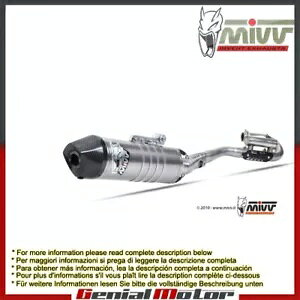 Mivv Rv[gGL][Xg 苭͂ȃXeXX`[ z_ CRF 250 2010p Mivv Complete Exhaust Stronger Stainless Steel for Honda Crf 250 2010