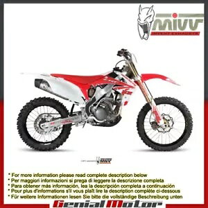 Mivv Rv[gGL][Xg 苭͂ȃXeXX`[ z_ CRF 250 2011 - 2012p Mivv Complete Exhaust Stronger Stainless Steel for Honda Crf 250 2011 - 2012