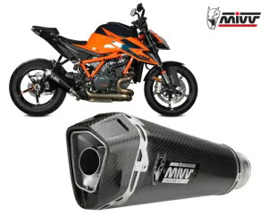 Mivv XbvI GL][Xg DELTA RACE J[{Jbg KTM 1290 SUPERDUKE 2020 - 2023 Mivv slip-on exhaust DELTA RACE Carbon kat KTM 1290 SUPERDUKE 2020 - 2023