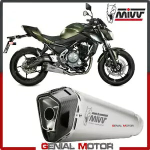 Mivv Rv[gGL][Xg f^ [X CmbNX JTL Z 650 2017 - 2019p Mivv Complete Exhaust Delta Race Inox for KAWASAKI Z 650 2017 - 2019