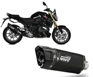 }t[ XbvI GL][Xg Mivv SR-1 ubN BMW R 1250 R/RS 2021 - 2023p Muffler slip-on exhaust Mivv SR-1 Black for BMW R 1250 R/RS 2021 - 2023