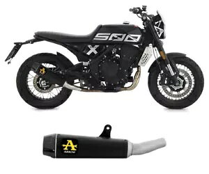 �G�L�]�[�X�g Arrow Rebel Rb �X�`�[�� �u���b�N BRIXTON CROSSFIRE 500 X 2021 - 2023 Exhaust Arrow Rebel Rb Steel Black BRIXTON CROSSFIRE 500 X 2021 - 2023 �y���s�A���i�z