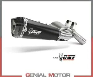 rC}t[ Mivv f^ [X ubN X`[ ubN BMW F 900 R 2020 - 2023 Exhaust Muffler Mivv Delta Race Black Steel Black Bmw F 900 R 2020 - 2023