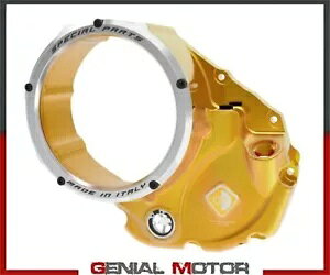 Transp �S�[���h�V���o�[ 3DEvo �N���b�` �J�o�[ �I�C�� DUCABIKE Ducati SUPERSPORT 2017 Transp GOLD-SILVER 3DEvo Clutch Cover Oil DUCABIKE Ducati SUPERSPORT 2017 �y���s�A���i�z