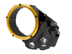 NA Nb` Jo[ IC oX ubN S[h Ducabike Ducati Diavel 2010 - 2018 04DB Clear Clutch Cover Oil Bath Black-gold Ducabike Ducati Diavel 2010 - 2018 04DB