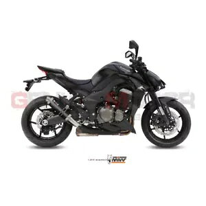 Mivv FGL][Xg}t[ GP J[{t@Co[ Kawasaki Z 1000 2014 - 2020 p Mivv Approved Exhaust Mufflers GP Carbon Fiber for Kawasaki Z 1000 2014 - 2020